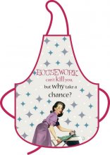 Housework Can't Kill You Joke Vintage Apron Housework Can't Kill You Joke Vintage Apron