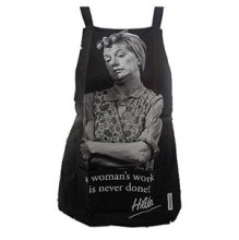 Official Hilda Ogden Coronation St Cotton Apron Official Hilda Ogden Coronation St Cotton Apron