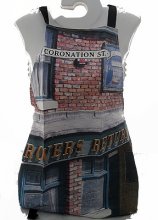 Official Coronation St Rovers Return Cotton Apron Official Coronation St Rovers Return Cotton Apron