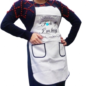 F*ck Off Im Busy Rude Swearing Apron