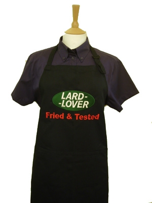 Lard Rover Funny Embroidered Cooking Apron