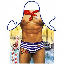Sexy Venetian Mens Novelty Apron