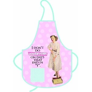 Vintage Dont Do Housework Pin Up Ladies Apron