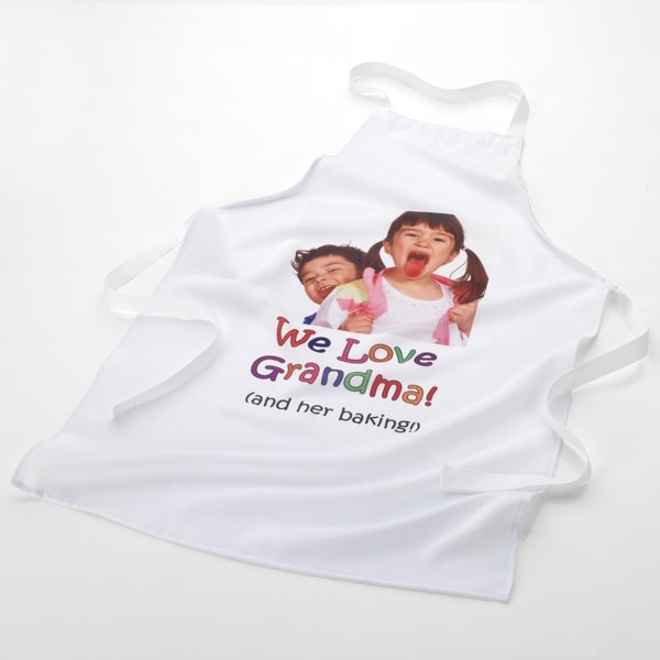 Personalised Image and Message Printed Apron