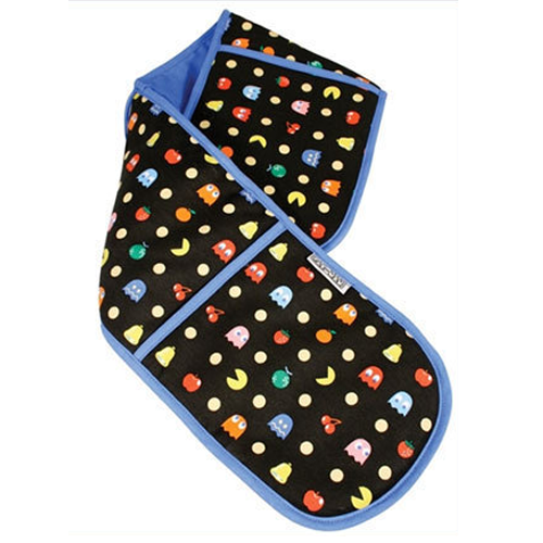 Retro Pac Man Gaming Novelty Double Oven Glove