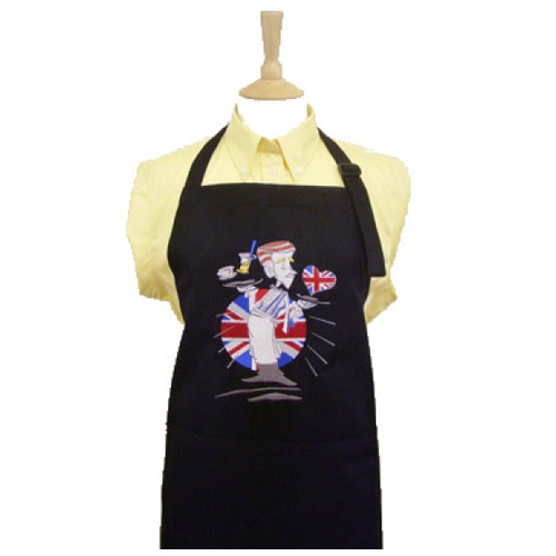 Union Jack Waiter Novelty UK Embroidered Apron