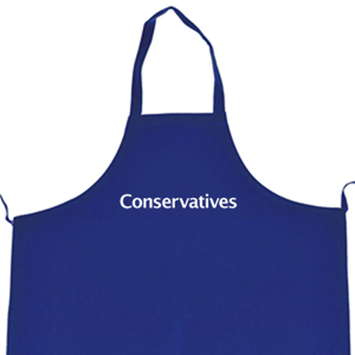 Conservatives Tory Party Election Time Apron