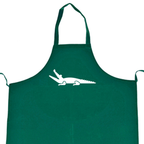Hungry Crocodile Printed Mens Baking Apron