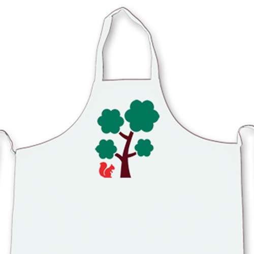 Secret Squirrel on the Forest Cool Cooking Apron