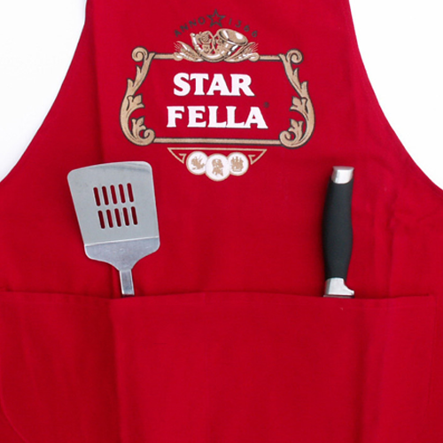 Star Fella Novelty Stella Artois Style BBQ Apron