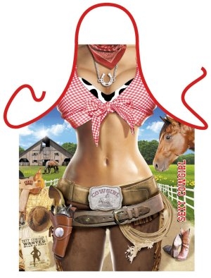 Super-Sexy Ranch Cowgirl Ladies Apron