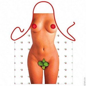 Only Tomato & Basil To Cover my Modesty Apron
