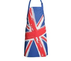 Worn Look UK Flag Cotton BBQ Apron Worn Look UK Flag Cotton BBQ Apron