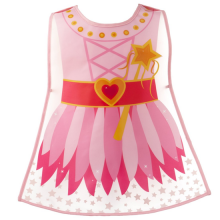 Girls Pink Princess Kids Wipeable Play Tabard Girls Pink Princess Kids Wipeable Play Tabard