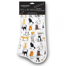 Cute Cats Classic Cartoon Double Oven Glove Cute Cats Classic Cartoon Double Oven Glove