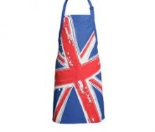 Worn Look UK Flag Cotton BBQ Apron