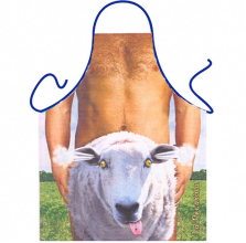 Weird Sheep Lover Rude Mens Novelty Apron Weird Sheep Lover Rude Mens Novelty Apron