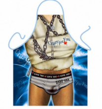 Crazy For You Funny Mens Apron Crazy For You Funny Mens Apron