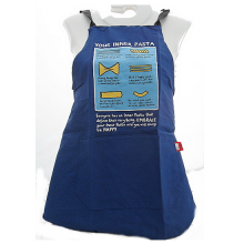 Edward Monkton Your Inner Pasta Funny Cartoon Apron Edward Monkton Your Inner Pasta Funny Cartoon Apron