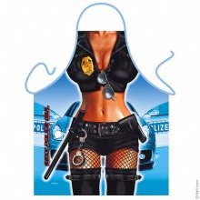 Sexy Policewoman Ladies Fantasy Apron Sexy Policewoman Ladies Fantasy Apron