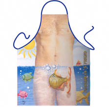 Fishy Friend Rude Mens Novelty Apron Fishy Friend Rude Mens Novelty Apron