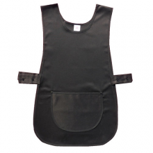 Premium Black Durable Uniform Apron Tabard Premium Black Durable Uniform Apron Tabard