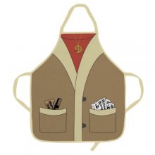 OFFICIAL ONLY FOOLS AND HORSES DEL BOY Sheep-Skin Style Apron OFFICIAL ONLY FOOLS AND HORSES DEL BOY Sheep-Skin Style Apron