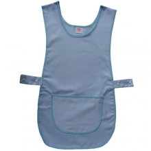 Basic Light Blue Coloured Work Tabard With Pocket Basic Light Blue Coloured Work Tabard With Pocket