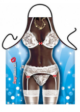 Naughty Underwear Black Temptress Apron Naughty Underwear Black Temptress Apron