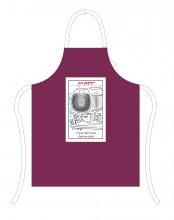 Red Wine Lovers Funny Joke Traditional Cotton Apron Red Wine Lovers Funny Joke Traditional Cotton Apron
