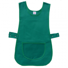 Green Durable Tabard Apron With Green Lining Green Durable Tabard Apron With Green Lining
